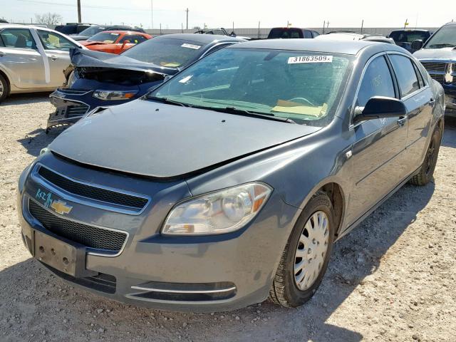 1G1ZG57B78F163866 - 2008 CHEVROLET MALIBU LS CHARCOAL photo 2