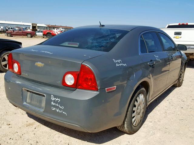 1G1ZG57B78F163866 - 2008 CHEVROLET MALIBU LS CHARCOAL photo 4