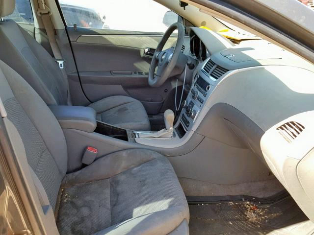 1G1ZG57B78F163866 - 2008 CHEVROLET MALIBU LS CHARCOAL photo 5