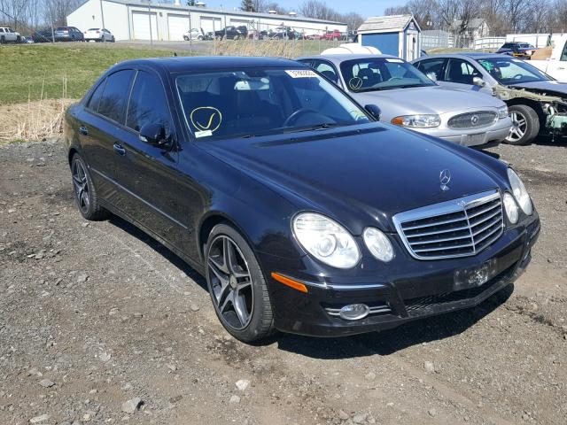 WDBUF90XX7X218416 - 2007 MERCEDES-BENZ E 550 4MAT BLACK photo 1