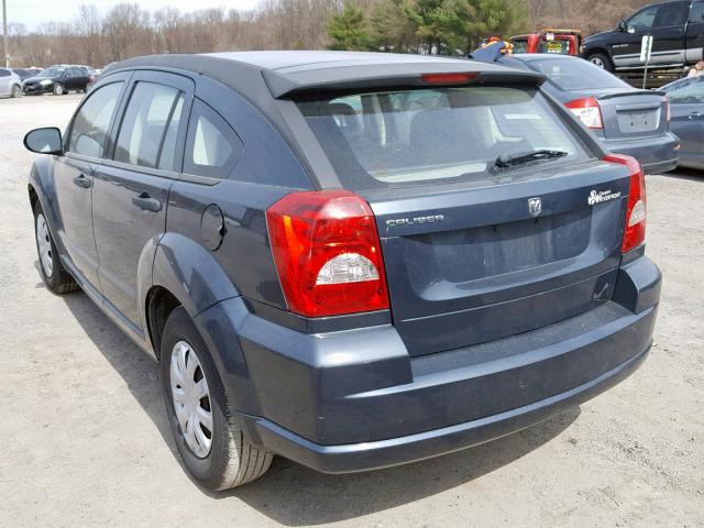 1B3HB28B88D561986 - 2008 DODGE CALIBER BLUE photo 3