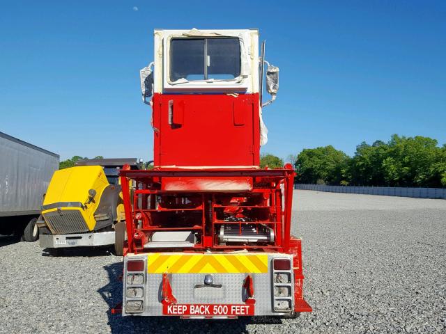 4S7AU34931C037710 - 2001 SPARTAN MOTORS FIRETRUCK RED photo 6