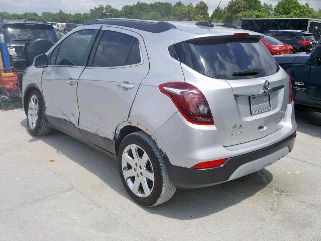 KL4CJCSB0HB097303 - 2017 BUICK ENCORE ESS SILVER photo 3