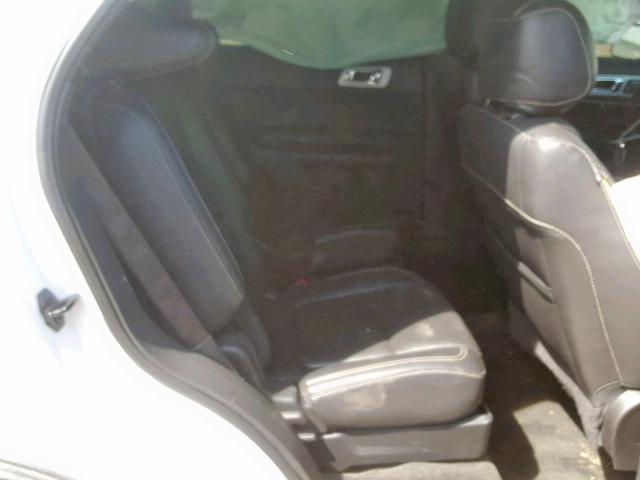 1FM5K8GT9FGC03818 - 2015 FORD EXPLORER S WHITE photo 6