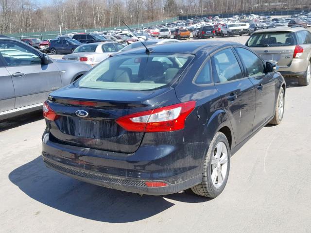 1FADP3F22DL216501 - 2013 FORD FOCUS SE BLACK photo 4