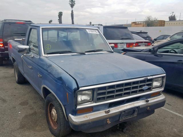 1FTBR10A1HUB69770 - 1987 FORD RANGER BLUE photo 1