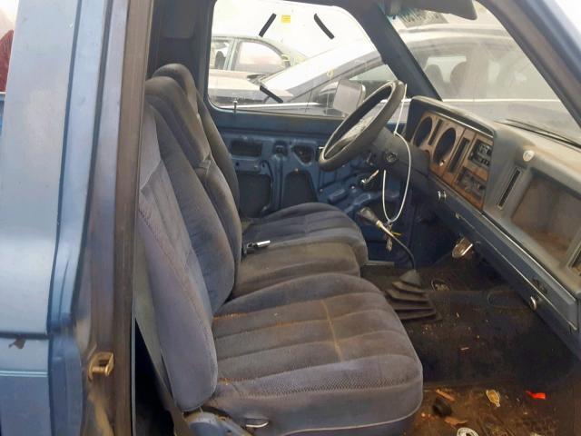 1FTBR10A1HUB69770 - 1987 FORD RANGER BLUE photo 6