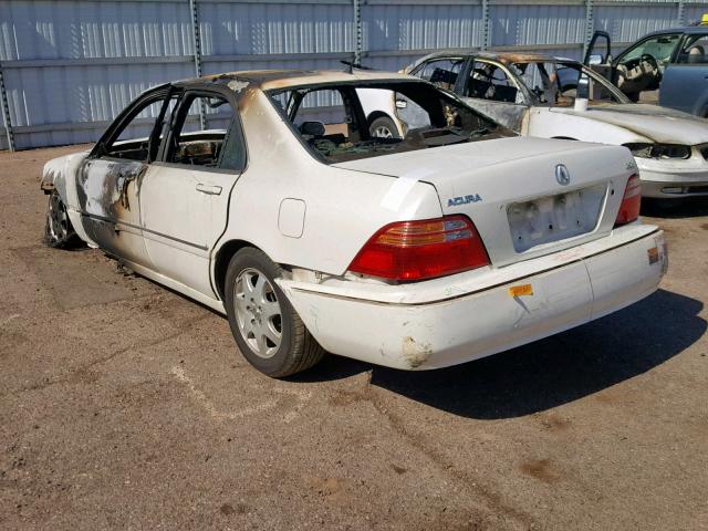 JH4KA965X2C005154 - 2002 ACURA 3.5RL WHITE photo 3