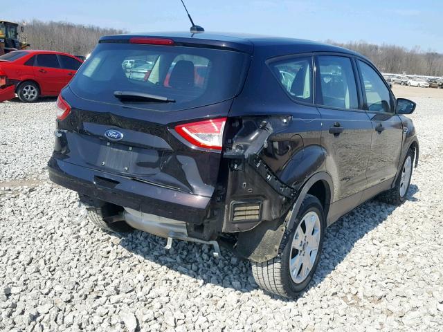 1FMCU0F76DUC60600 - 2013 FORD ESCAPE S BLACK photo 4