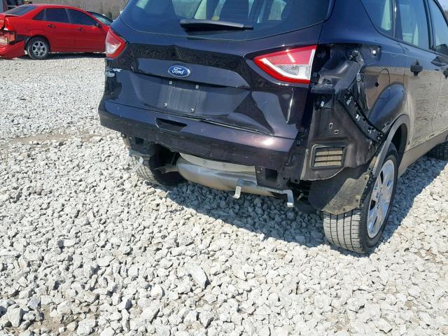 1FMCU0F76DUC60600 - 2013 FORD ESCAPE S BLACK photo 9