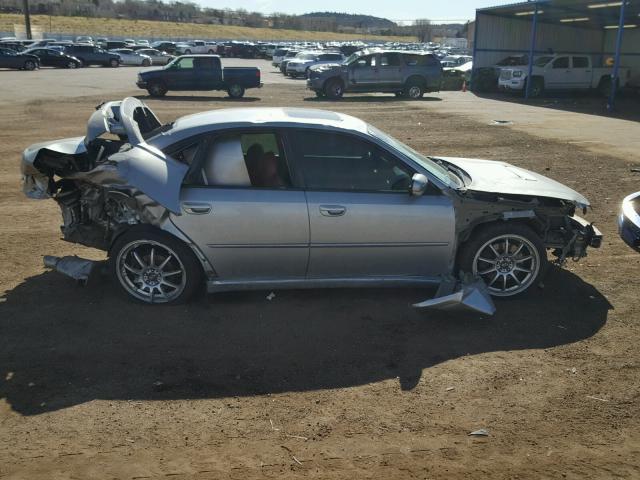 4S3BL676866206301 - 2006 SUBARU LEGACY GT SILVER photo 9