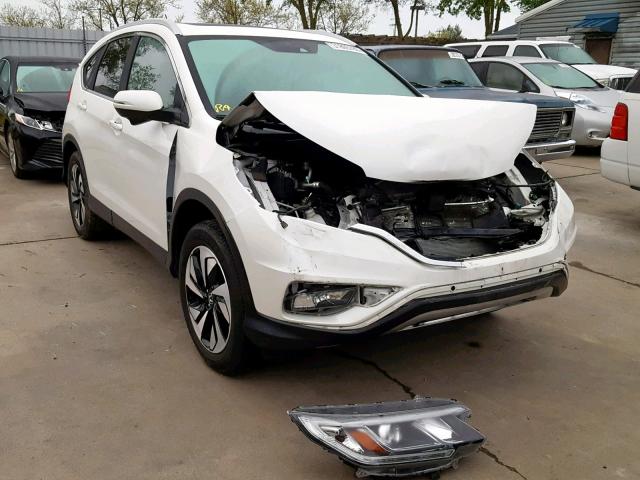 5J6RM3H94GL032727 - 2016 HONDA CR-V TOURI WHITE photo 1