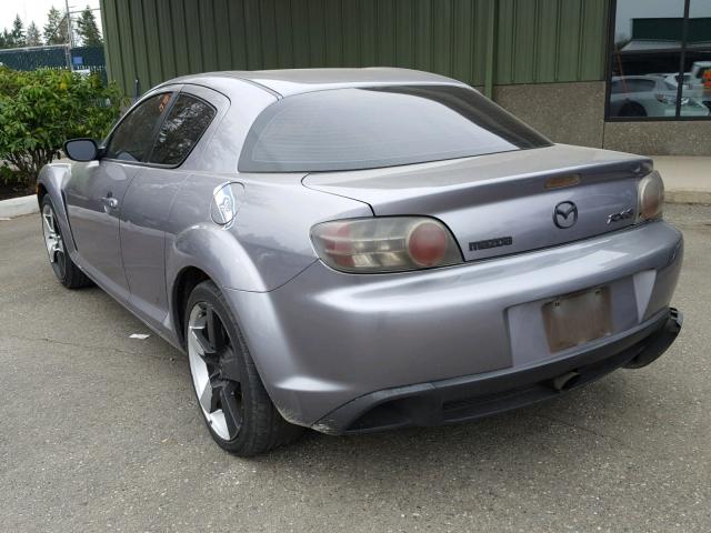 JM1FE173150152832 - 2005 MAZDA RX8 SILVER photo 3