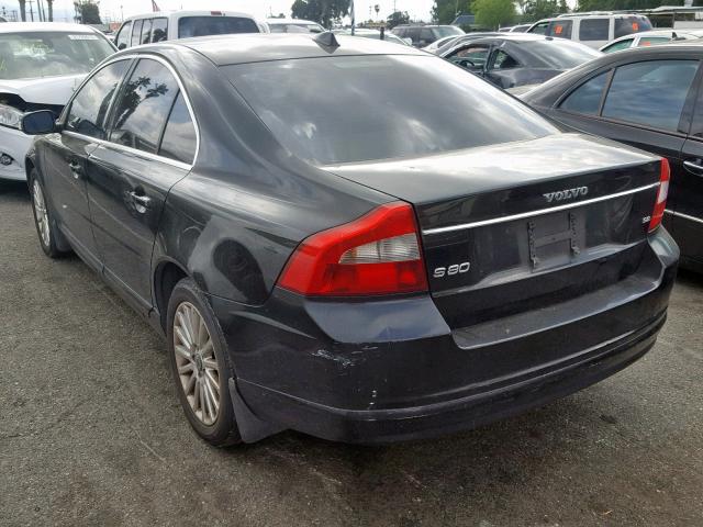 YV1AS982371020413 - 2007 VOLVO S80 3.2 BLACK photo 3