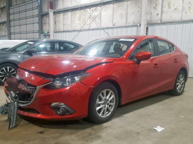 3MZBM1V71FM220095 - 2015 MAZDA 3 TOURING RED photo 2