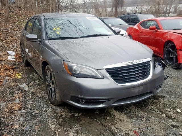 1C3CCBBG3DN712039 - 2013 CHRYSLER 200 TOURIN GRAY photo 1