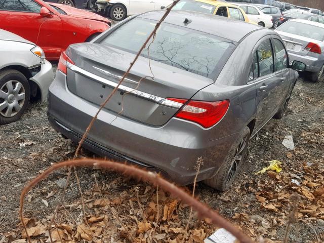 1C3CCBBG3DN712039 - 2013 CHRYSLER 200 TOURIN GRAY photo 4