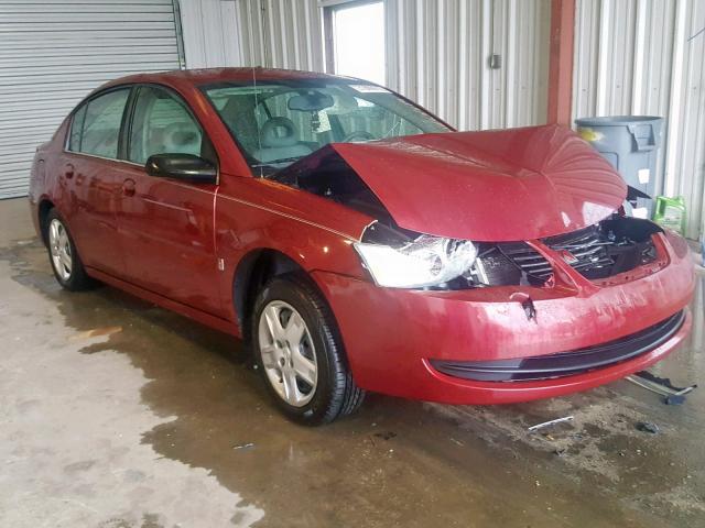 1G8AJ55F66Z161737 - 2006 SATURN ION LEVEL MAROON photo 1