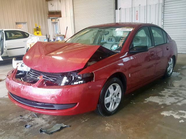 1G8AJ55F66Z161737 - 2006 SATURN ION LEVEL MAROON photo 2