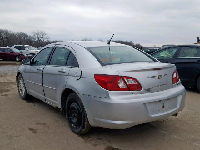 1C3LC56K67N662614 - 2007 CHRYSLER SEBRING TO SILVER photo 3