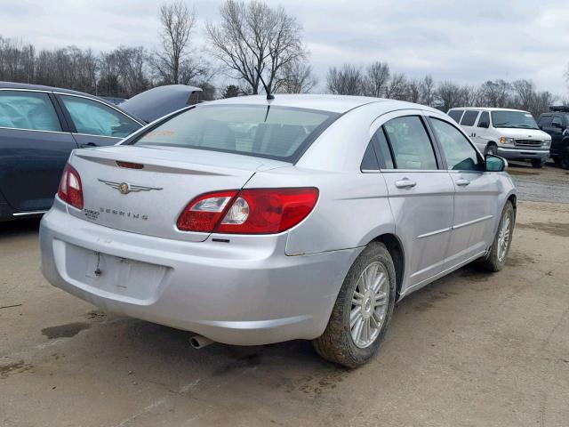 1C3LC56K67N662614 - 2007 CHRYSLER SEBRING TO SILVER photo 4