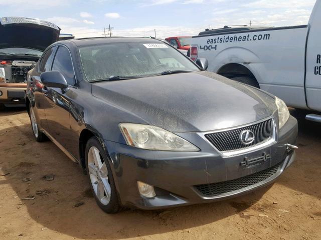 JTHCK262572014128 - 2007 LEXUS IS 250 GRAY photo 1