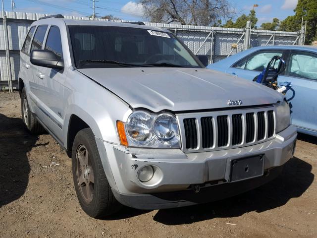 1J4HR48N66C282257 - 2006 JEEP GRAND CHER SILVER photo 1