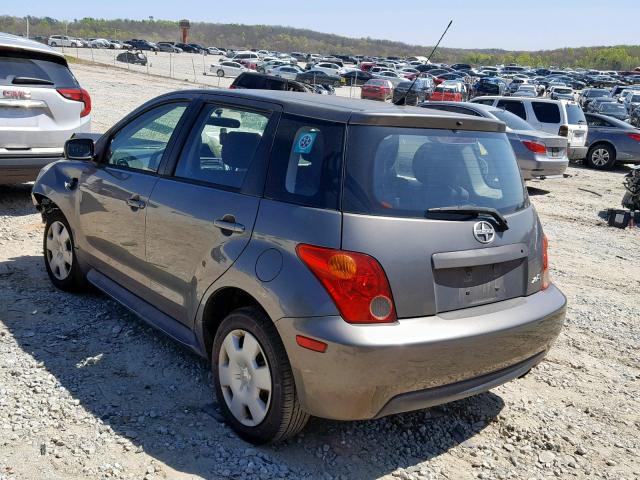 JTKKT624450090787 - 2005 TOYOTA SCION XA GRAY photo 3