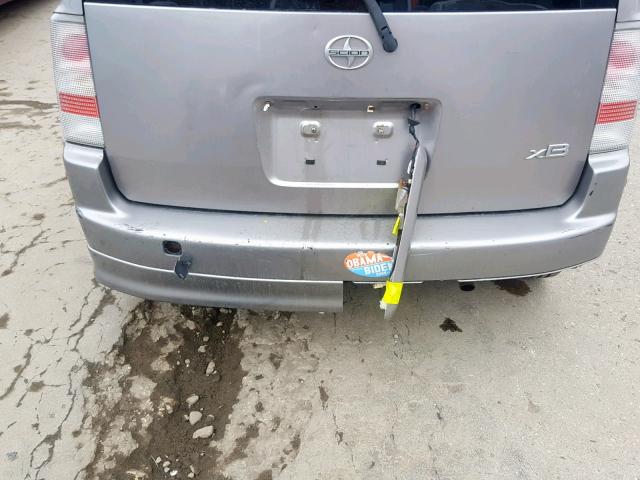 JTLKT334264092752 - 2006 TOYOTA SCION XB 银色 照片 9