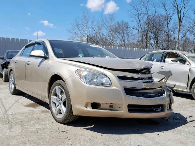 1G1ZH57B38F187448 - 2008 CHEVROLET MALIBU 1LT 金色 照片 1