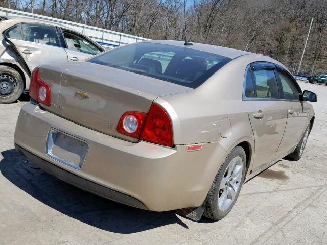 1G1ZH57B38F187448 - 2008 CHEVROLET MALIBU 1LT 金色 照片 4