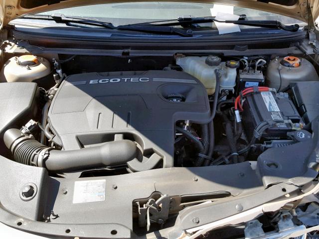 1G1ZH57B38F187448 - 2008 CHEVROLET MALIBU 1LT 金色 照片 7