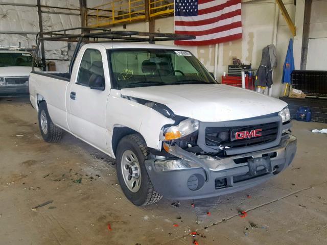 1GTEC14VX5Z335830 - 2005 GMC NEW SIERRA WHITE photo 1