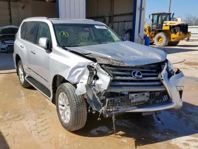 JTJBM7FX1G5139137 - 2016 LEXUS GX SILVER photo 1