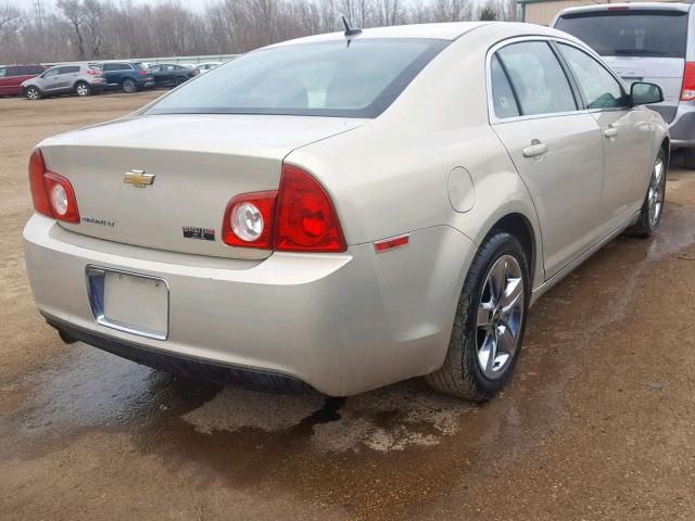 1G1ZC5EB0AF307374 - 2010 CHEVROLET MALIBU 1LT 勃艮第红 照片 4