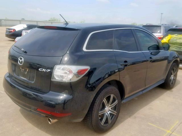 JM3ER2B56B0354986 - 2011 MAZDA CX-7 BLACK photo 4