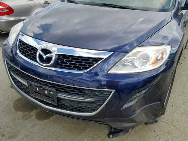 JM3TB3CV0B0308831 - 2011 MAZDA CX-9 BLUE photo 9