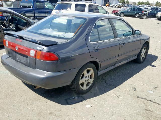 1N4BB41D4WC721138 - 1998 NISSAN SENTRA SE GRAY photo 4