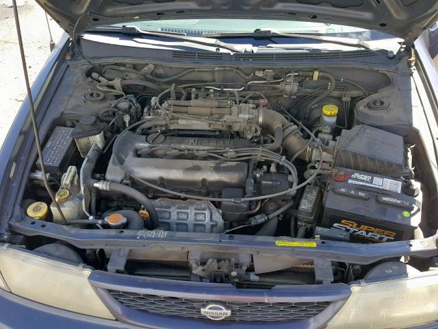 1N4BB41D4WC721138 - 1998 NISSAN SENTRA SE GRAY photo 7