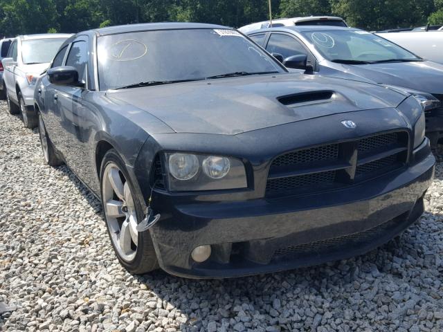 2B3KA73W48H246704 - 2008 DODGE CHARGER SR BLACK photo 1