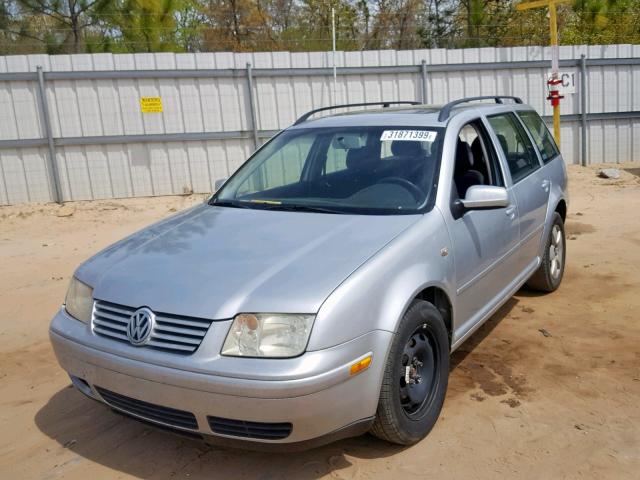 WVWSK61J63W490345 - 2003 VOLKSWAGEN JETTA GLS SILVER photo 2