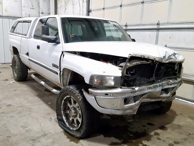 3B7KF2365YG106289 - 2000 DODGE RAM 2500 WHITE photo 1