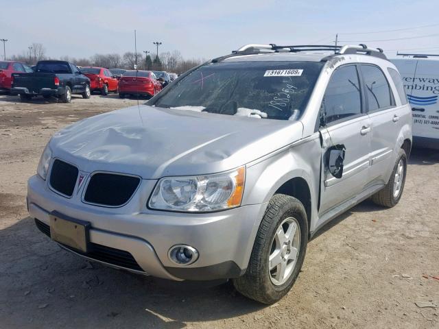 2CKDL63F766068428 - 2006 PONTIAC TORRENT SILVER photo 2