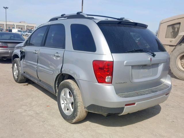 2CKDL63F766068428 - 2006 PONTIAC TORRENT SILVER photo 3