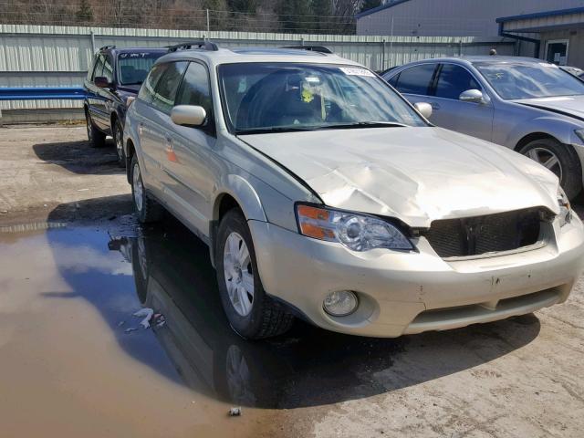 4S4BP62C756383949 - 2005 SUBARU LEGACY OUT GOLD photo 1