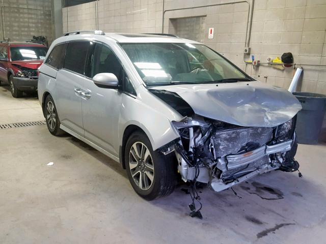 5FNRL5H91EB025691 - 2014 HONDA ODYSSEY TO SILVER photo 1