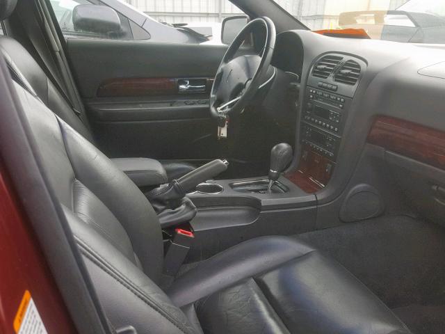 1LNHM87A51Y620197 - 2001 LINCOLN LS MAROON photo 5