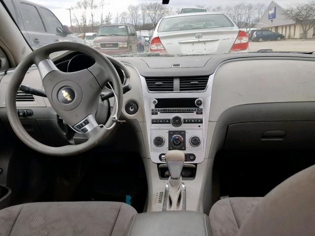 1G1ZG57B894196887 - 2009 CHEVROLET MALIBU LS GRAY photo 9