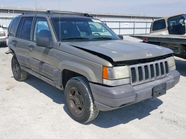 1J4GZ58S7VC519747 - 1997 JEEP GRAND CHER GRAY photo 1