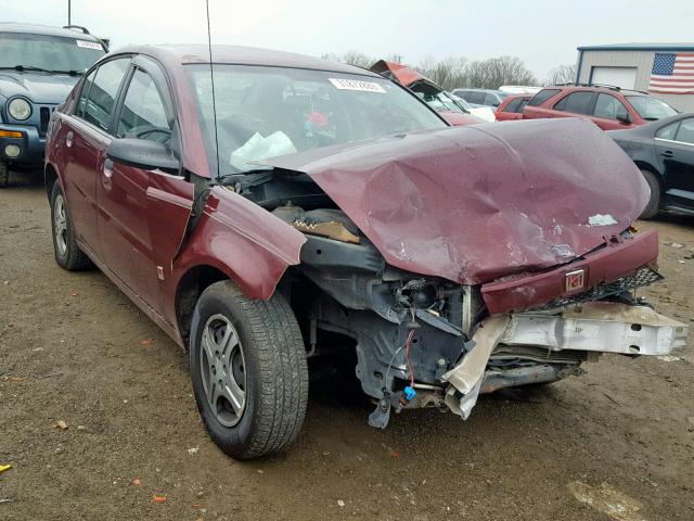 1G8AG54F13Z191031 - 2003 SATURN ION LEVEL BURGUNDY photo 1